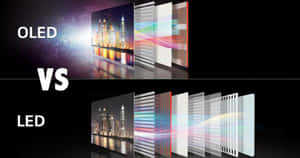 OLED снимки — Двоен монитор GIF Тапет