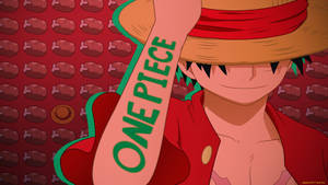 One Piece десктоп тапет с месен десен — Вунш пис десктоп Тапет