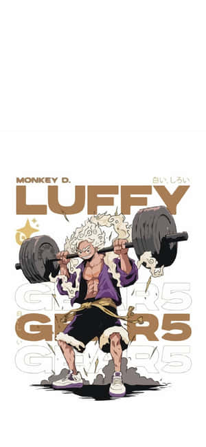 One Piece, Мънки Д. Луфи, Сламената шапка, Геар 5, Лого на сламената шапка, аниме естетика, естетика, мобилен фон, фон за iPhone 14 — Едно парче Тапет