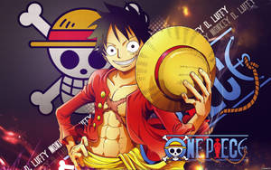 One Piece Лъфи с черепа на Чопър