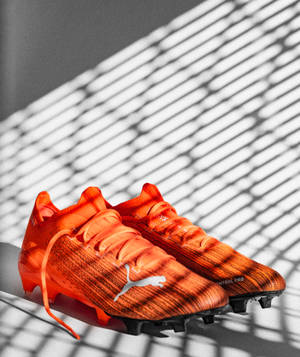 Orange Puma Ultra 1.1 тапет — Оранжева естетика Тапет