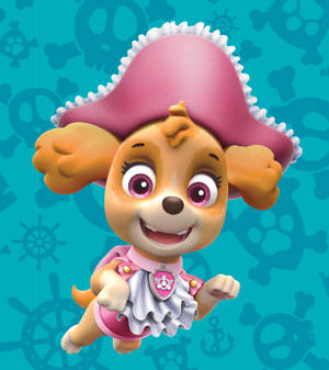 Уолпейпър Paw Patrol Пират Скай — Oppo Find N6 Тапет