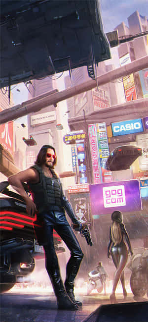 Pixel 3xl Cyberpunk 2077 Фон — Oppo Find X9s Тапет