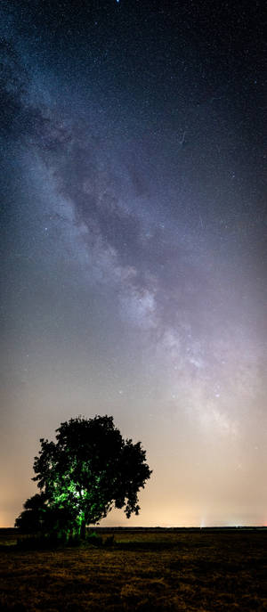 Plain HD Iphone Evening Country Sky — Galaxy Z Flip 7 Тапет