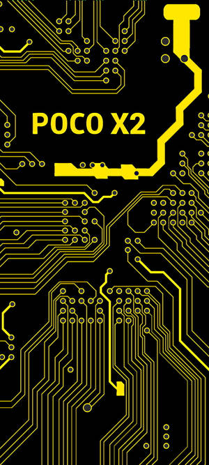 Poco X2 смартфон с узором контроллера — Pixel 9 Тапет