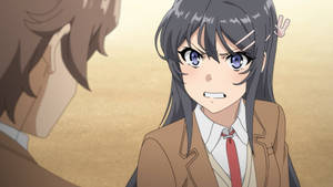 Rascal Does Not Dream Of Bunny Girl Senpai — Аниме лаптоп Тапет