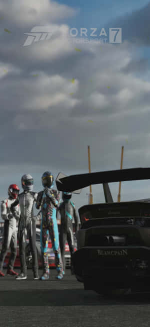 Iphone X Forza Motorsport 7 Фон — Galaxy F17 Тапет