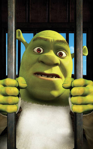 Shrek в клетка тапет — Lenovo Tab Тапет