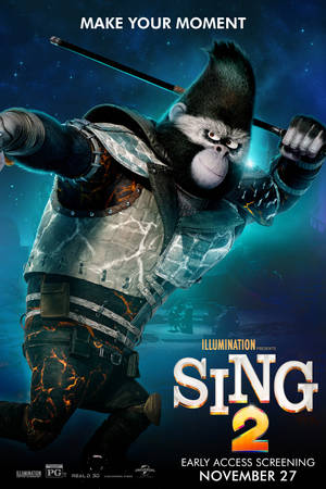Sing 2 – Лош Джони — Xiaomi Pad 7 Ultra Тапет