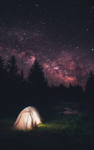 Starry night mobile wallpaper — Galaxy Tab S10 Ultra Тапет