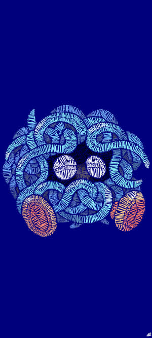 Tangela Word Cloud Art — Redmi A7 Тапет