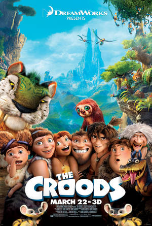 The Croods 3D Филмов Постер — Huawei MatePad Air (2026) Тапет