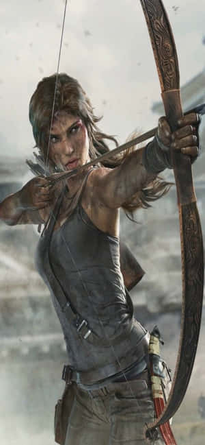 Iphone Xs Max Rise Of The Tomb Raider Background — iPhone 11 Тапет