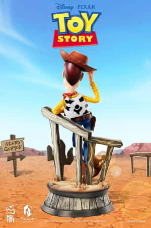 Toy Story Woody Sculpture — Huawei MatePad 11.5 (2026) Тапет
