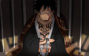 One Piece десктоп Трафалгар Уотър Лоу — Вунш пис десктоп Тапет