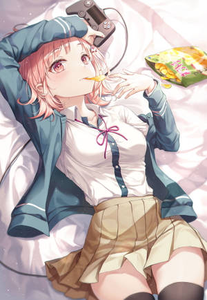 Ultimate Gamer Chiaki Nanami тапет. — OnePlus Pad Go 2 Тапет