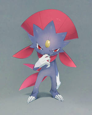 Weavile се усмихва самодоволно