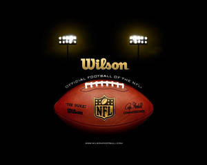 Wilson Официалната футболна топка на NFL — Американски футбол Тапет