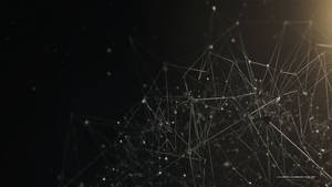 Тапет Тъмен постер с линии