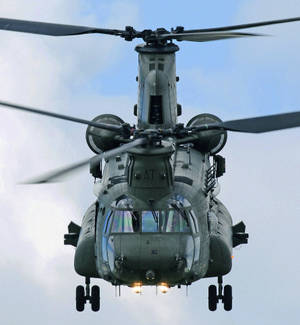 Boeing CH47 хеликоптер аерокосмическо шоу тапет — Oppo Find N5 Тапет