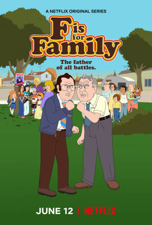 Американски телевизионен сериал „F Is For Family“ — Huawei MatePad Тапет
