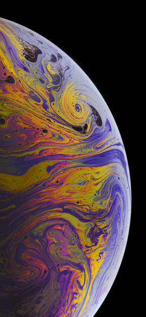 Аметистова Земля Iphone Xs тапет