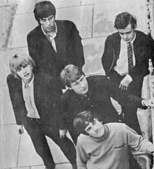 Английска рок група Yardbirds – изглед отгоре — Oppo Find N5 Тапет