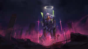 Neon Genesis Evangelion фон — 新世紀エヴァンゲリオン Тапет