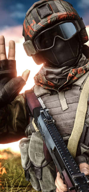 HD фон Battlefield V — OnePlus Ace 6 Тапет