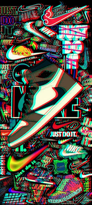 Nike Graffiti — Honor 400 Smart Тапет