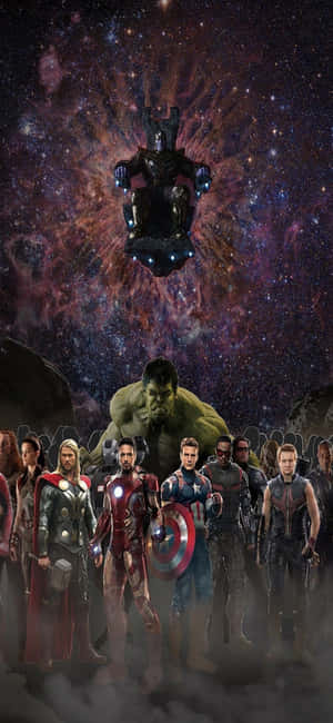 Iphone Xs Marvel's Avengers Фон — Honor 600 Lite Тапет