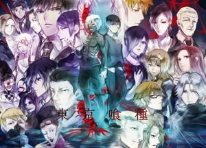 Всички герои от Tokyo Ghoul тапет — Токийски гул герои Тапет