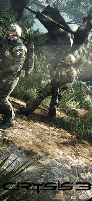 iPhone X Crysis 3 Фон — Realme Neo Тапет