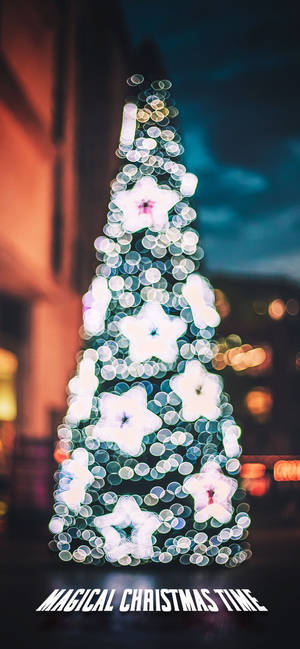 Тапет вълшебен декември Коледа. — iPhone 16e Тапет