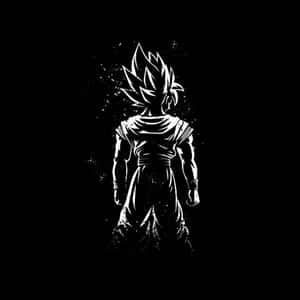 Гоку Блек, мощният и страховитият антагонист от сериала Dragon Ball Super — Гоку Блек Тапет