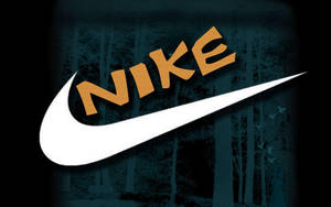Готина Nike бяла отметка — Готино найк Тапет