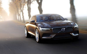Тапет за готичен автомобил Volvo S90 — Коли Тапет