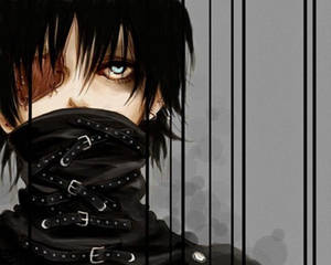 Готичен аниме момче PFP Tokyo Ghoul — Токийски гул герои Тапет