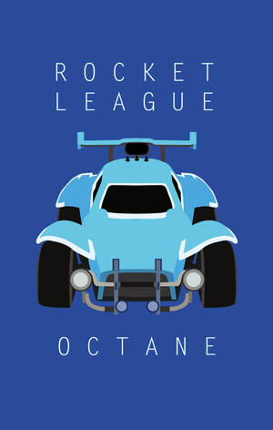 Готична Rocket League Octane кола — Galaxy Tab S10 FE Тапет