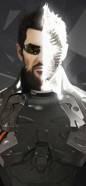 Android Deus Ex Mankind Divided Фон — Huawei Mate Тапет
