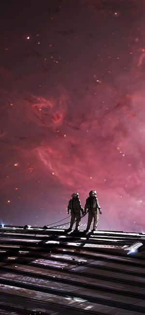Astronaut Iphone — Pixel 8a Тапет