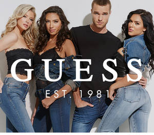 Деним Guess цялостни облекла тапет — Нейтрален Тапет