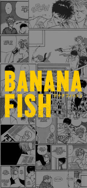 Фон Banana Fish — iPhone 12 Тапет