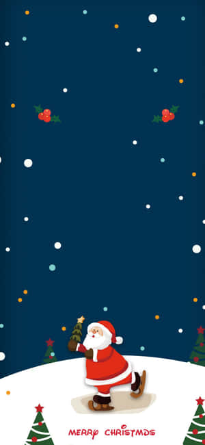 Funny Christmas Iphone — iPhone 14 Plus Тапет