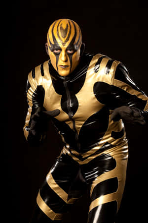 Дъстин Роудс в неговия емблематичен костюм Goldust — Huawei MatePad 11.5 (2025) Тапет