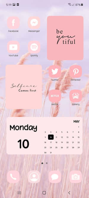 Снимки на Aesthetic Widgets — OnePlus 15R Тапет