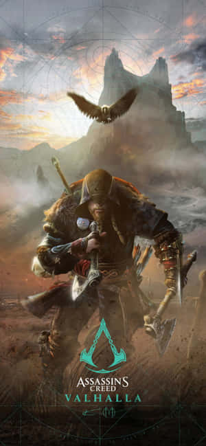 Iphone Xs Max Assassin's Creed Valhalla Background — Realme Narzo 100 Lite Тапет