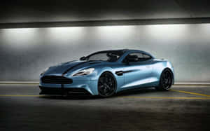 Елегантен Aston Martin Vanquish в движение — Steam Deck Тапет
