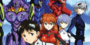 Снимки от Neon Genesis Evangelion — Аниме двойка GIF Тапет