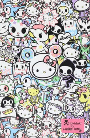 Емо Hello Kitty — Hello kitty естетика Тапет